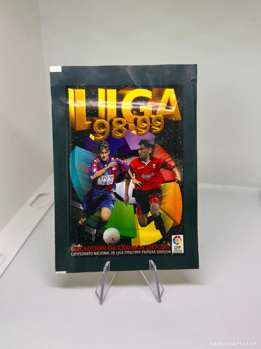 Cromos de f&uacute;tbol: Sobre cerrado Liga Este 1998 99