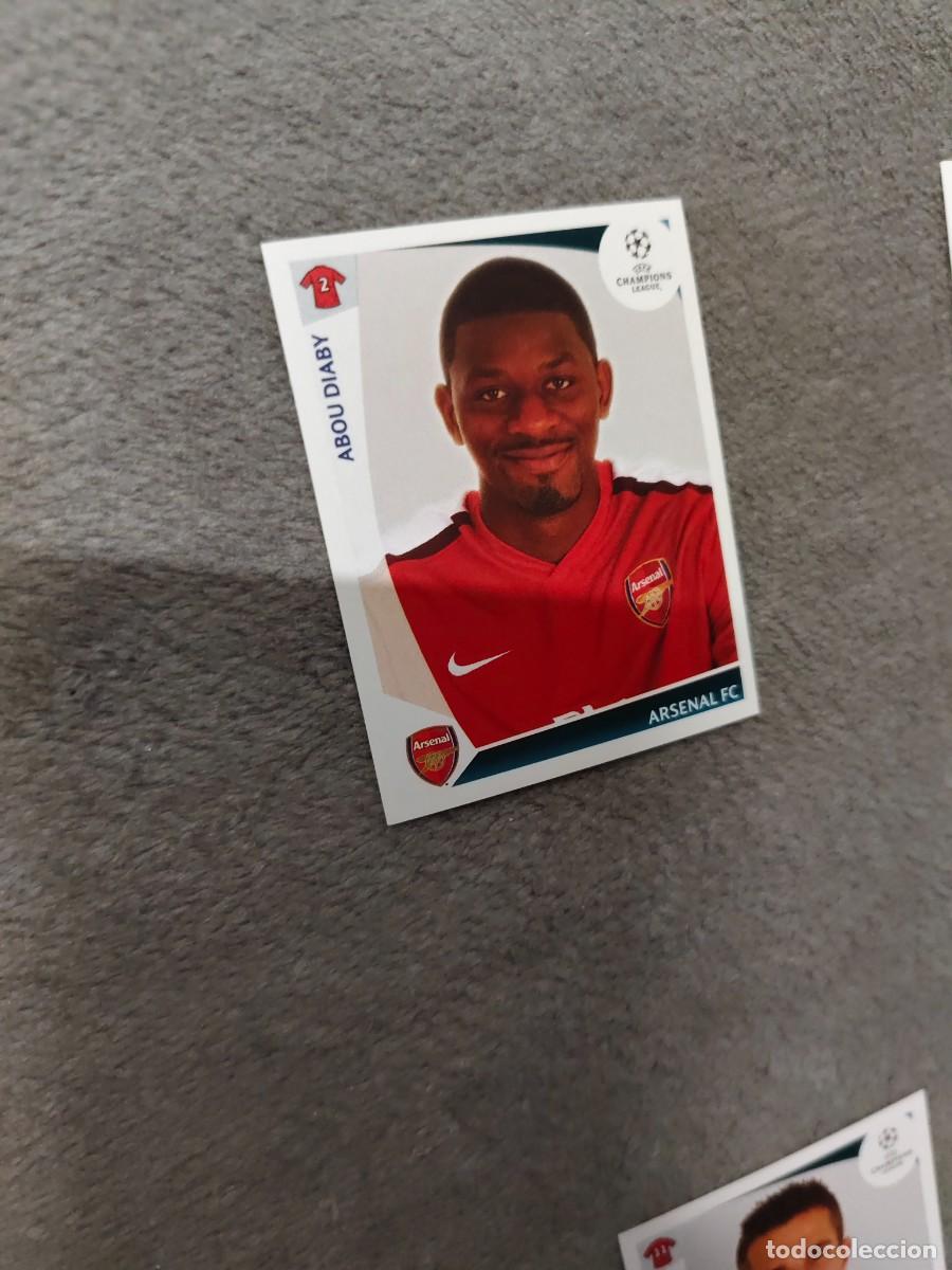 Football Stickers: 489 CHAMPIONS LEAGUE 09 10 PANINI ABOU DIABY ARSENAL FC 2009 2010 UCL AAA