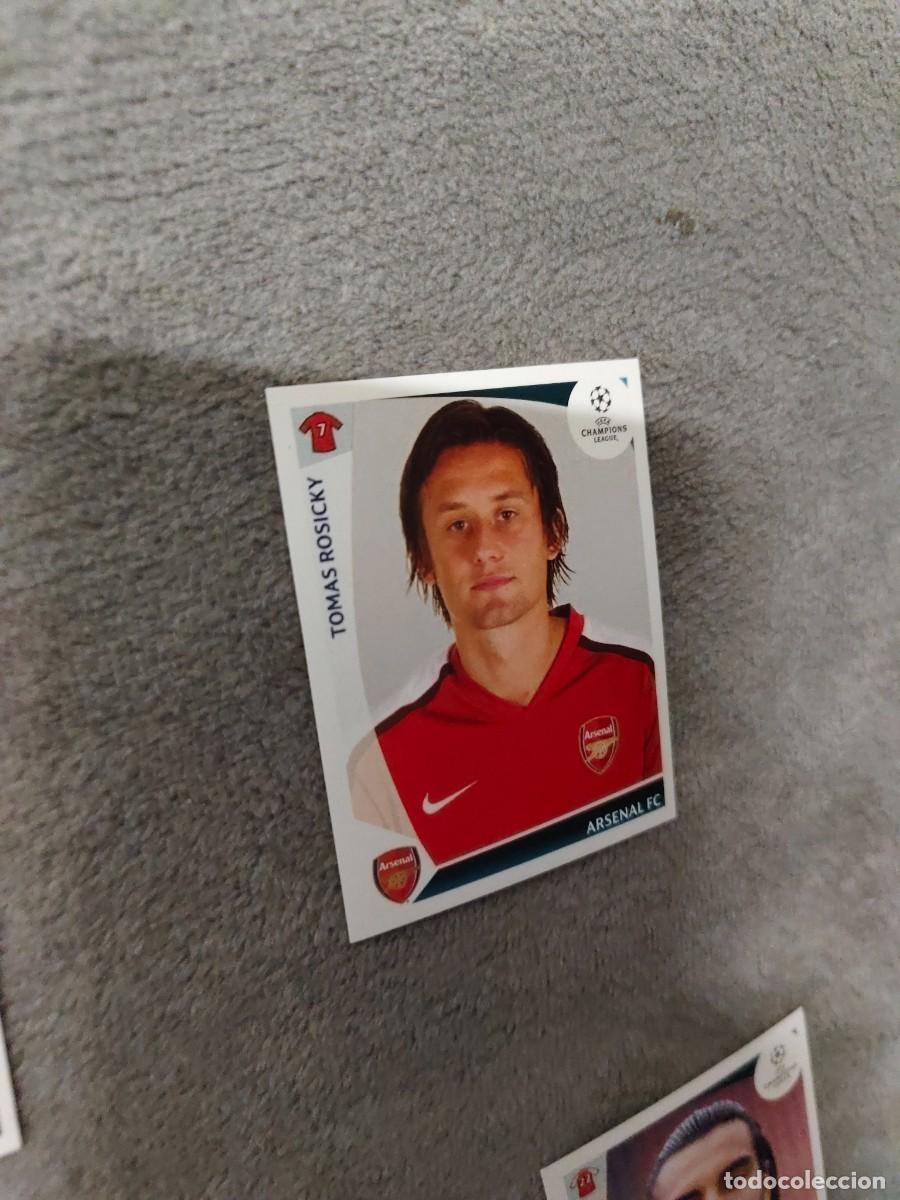 Cromos de f&uacute;tbol: 492 CHAMPIONS LEAGUE 09 10 PANINI TOMAS ROSICKY ARSENAL FC 2009 2010 UCL AAA