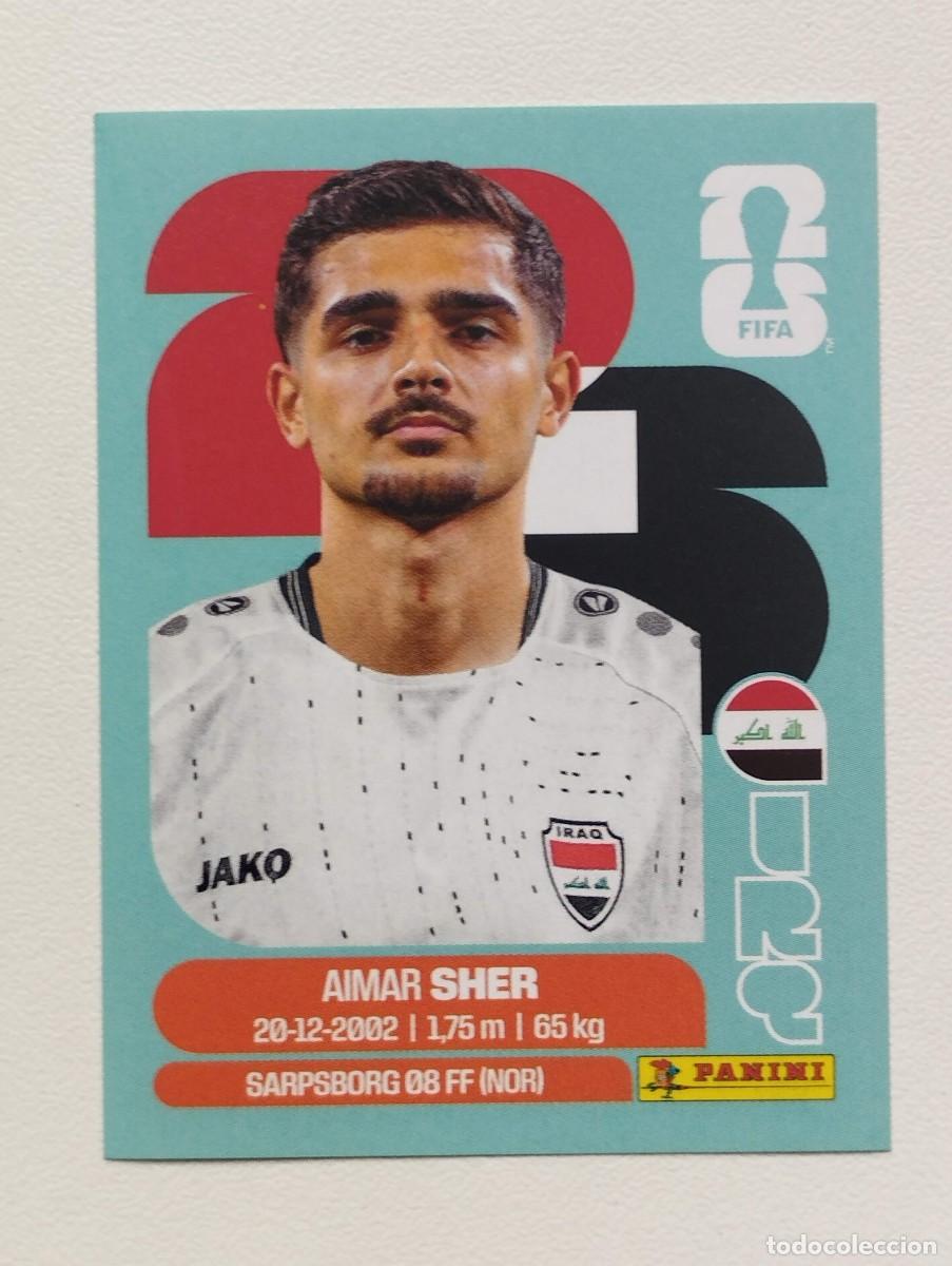 Cromos de f&uacute;tbol: CROMO STICKER WORLD CUP 2026 MUNDIAL 26 IRAQ IRQ15 IRQ 15 AIMAR SHER