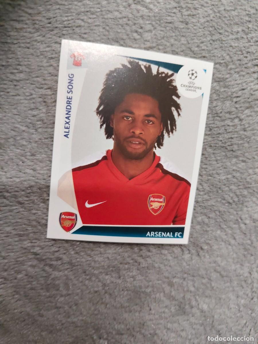 Cromos de f&uacute;tbol: 493 CHAMPIONS LEAGUE 09 10 PANINI ALEX SONG ARSENAL FC 2009 2010 UCL AAA