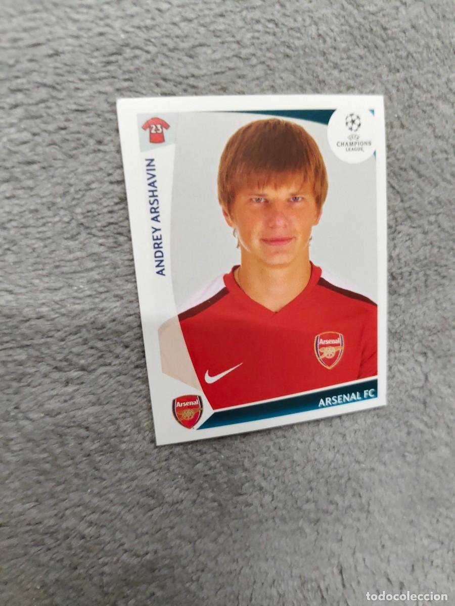 Cromos de f&uacute;tbol: 494 CHAMPIONS LEAGUE 09 10 PANINI ANDREY ARSHAVIN ARSENAL FC 2009 2010 UCL AAA