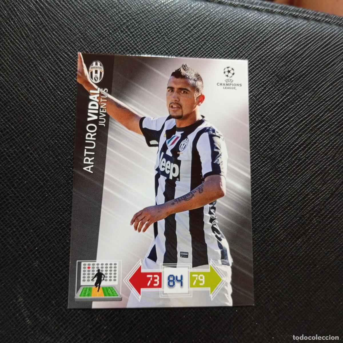 Cromos de f&uacute;tbol: VIDAL JUVENTUS ADRENALYN CHAMPIONS LEAGUE 2012 2013 FUTBOL 12 13 - A207 PG116 B