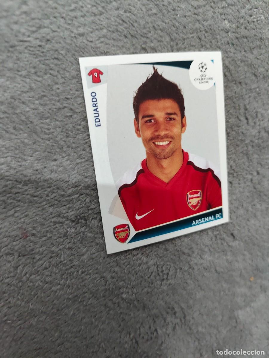 Cromos de f&uacute;tbol: 495 CHAMPIONS LEAGUE 09 10 PANINI EDUARDO DA SILVA ARSENAL FC 2009 2010 UCL AAA
