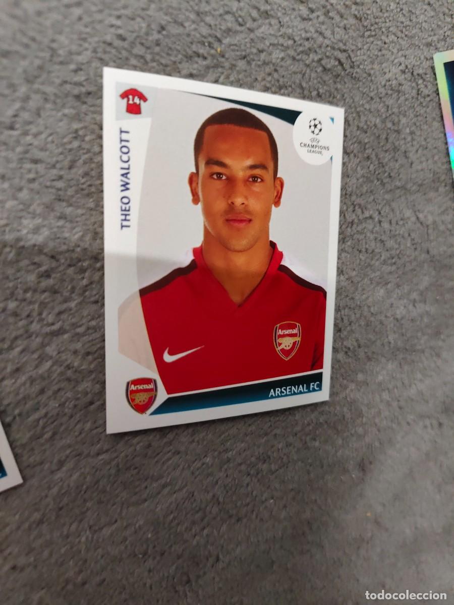 Cromos de f&uacute;tbol: 497 CHAMPIONS LEAGUE 09 10 PANINI THEO WALCOTT ARSENAL FC 2009 2010 UCL AAA
