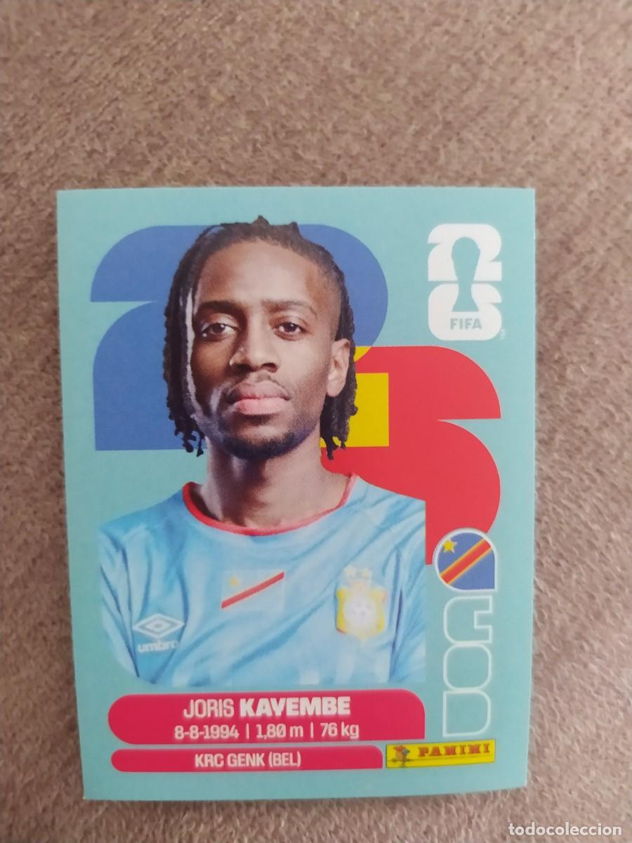 Fu&szlig;ball-Sticker: COD 07 Joris KAYEMBE 7 RD Congo mundial 2026 panini