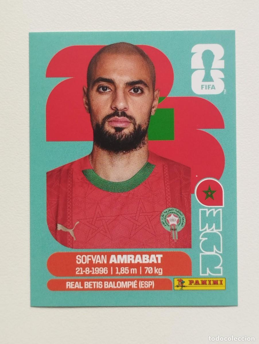 Fu&szlig;ball-Sticker: CROMO STICKER WORLD CUP 2026 MUNDIAL 26 MARRUECOS MAR10 MAR 10 SOFYAN AMRABAT