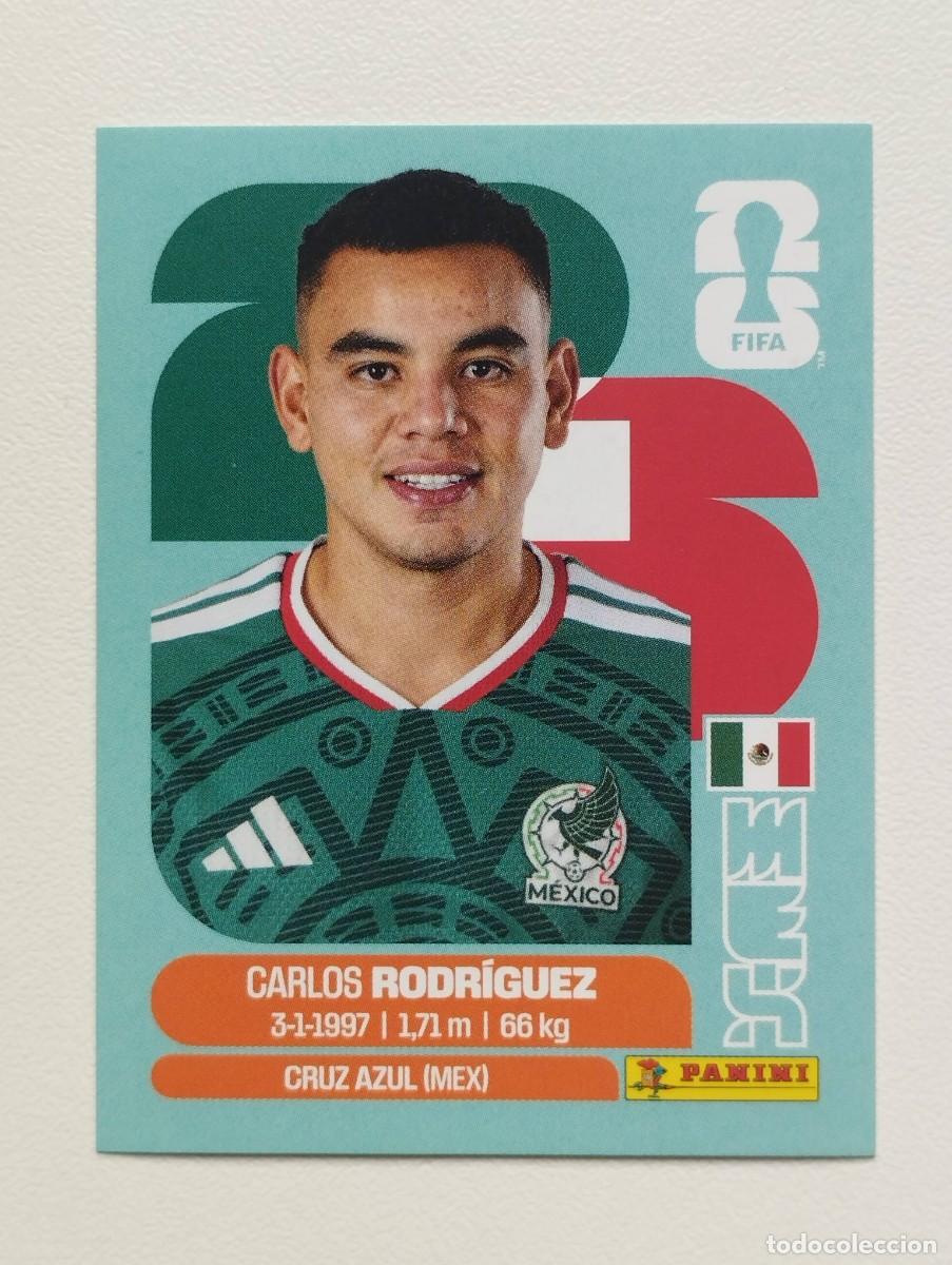 Fu&szlig;ball-Sticker: CROMO STICKER WORLD CUP 2026 MUNDIAL 26 MEXICO MEX9 MEX 9 CARLOS RODRIGUEZ
