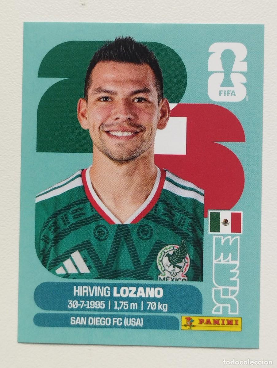 Cartes &agrave; collectionner de Football: CROMO STICKER WORLD CUP 2026 MUNDIAL 26 MEXICO MEX15 MEX 15 HIRVING LOZANO