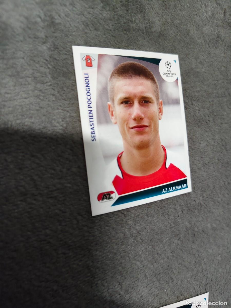 Cartes &agrave; collectionner de Football: 501 CHAMPIONS LEAGUE 09 10 PANINI SEBASTIEN POCOGNOLI AZ ALKMAAR 2009 2010 UCL AAA