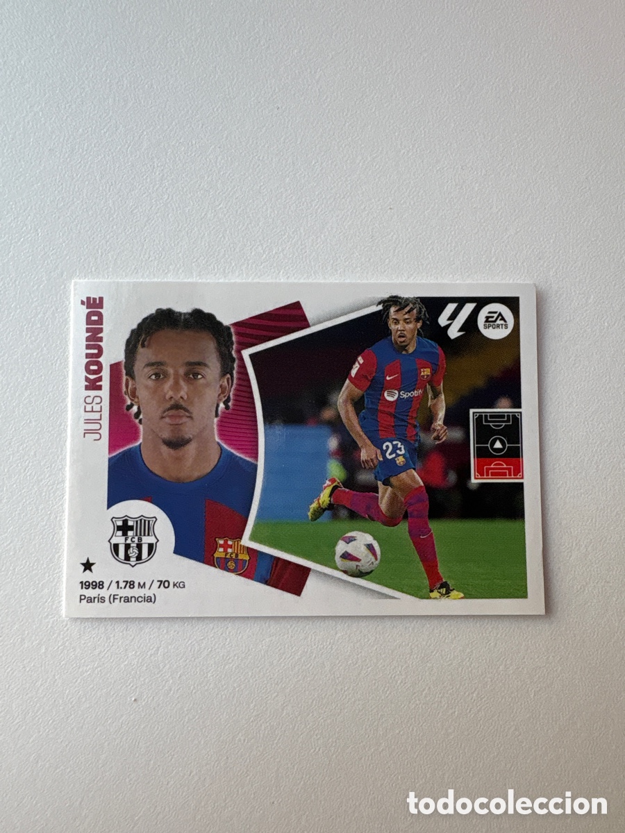 Cartes &agrave; collectionner de Football: Carta Kound&eacute; 5 Bar&ccedil;a Liga Este 2024-25