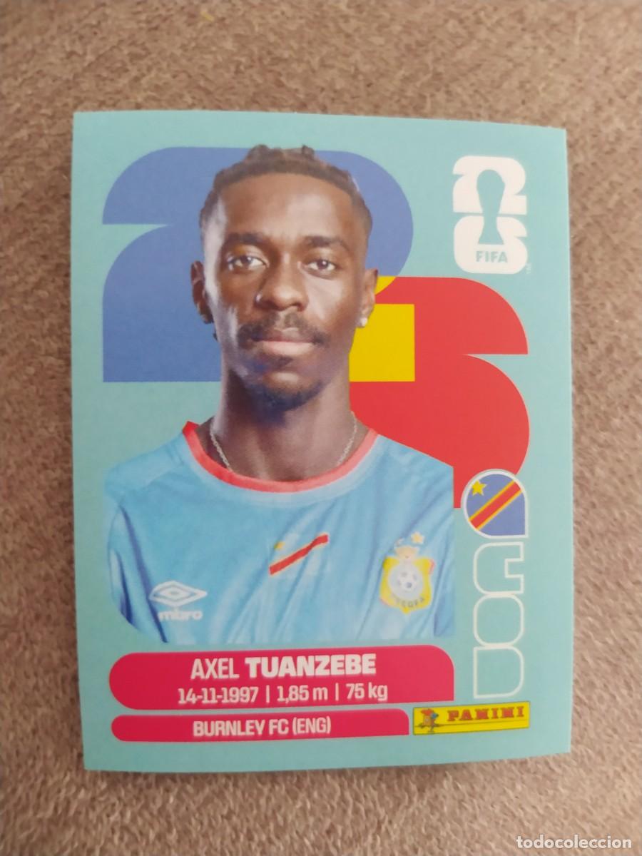 Cartes &agrave; collectionner de Football: COD 04 Axel TUANZEBE 4 RD Congo mundial 2026 panini