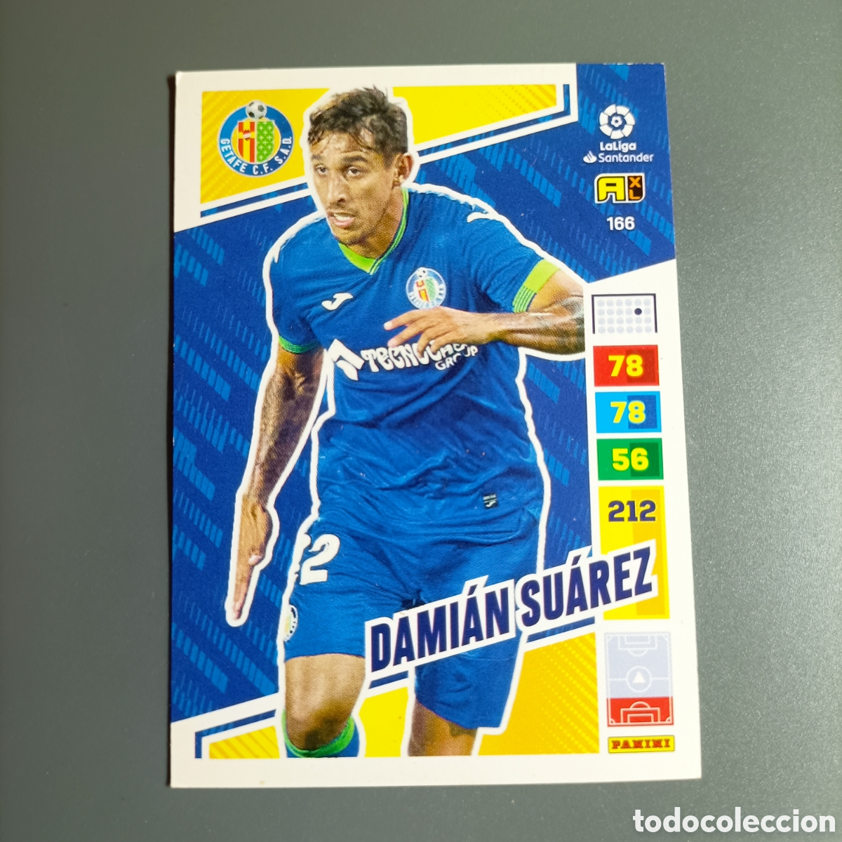 Cartes &agrave; collectionner de Football: ADRENALYN LIGA 2022-2023 (GETAFE) №166 DAMI&Aacute;N SU&Aacute;REZ