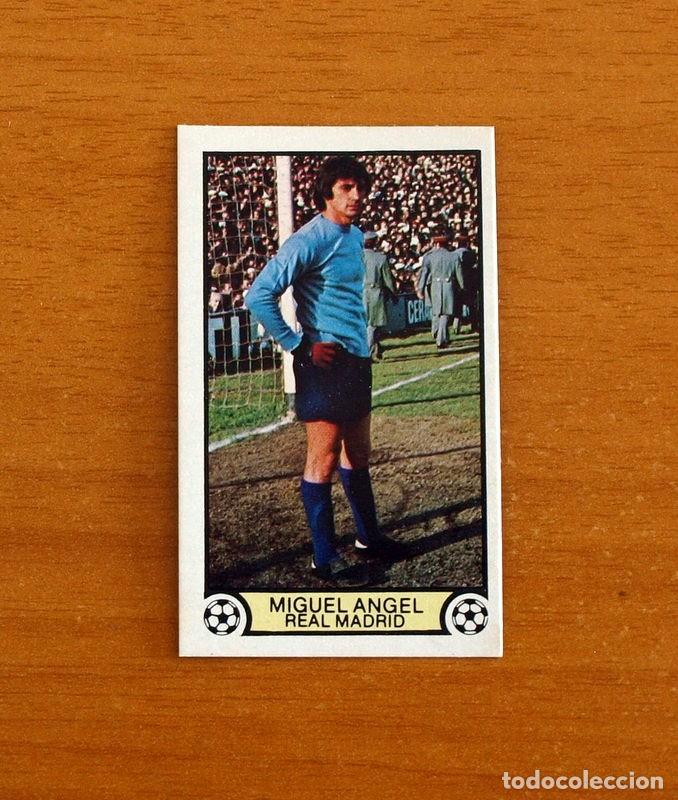 Cromos de f&uacute;tbol: Real Madrid - Miguel &Aacute;ngel - Ediciones Este Liga 1979-1980, 79-80 - Nunca pegado