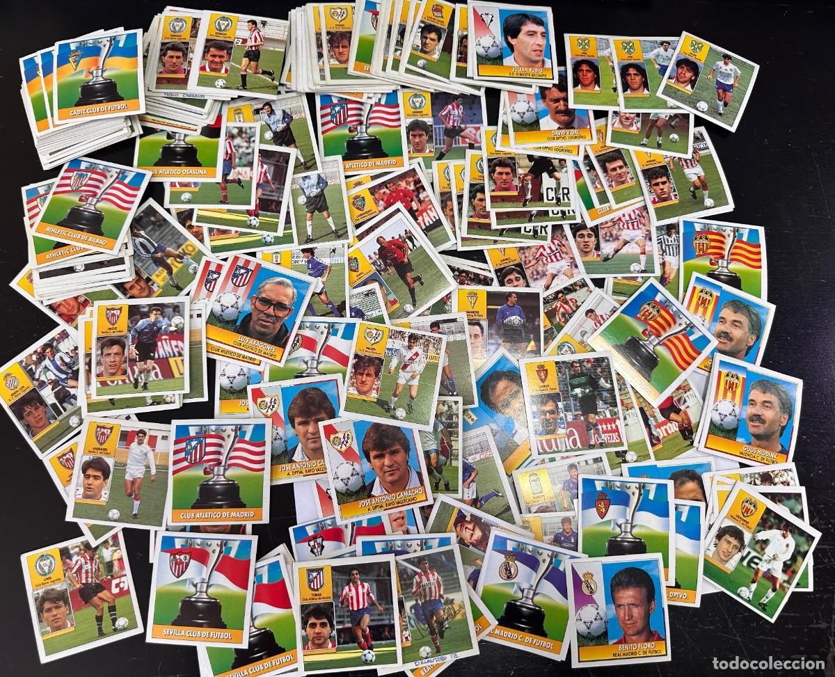Cromos de f&uacute;tbol: Lote 260 Cards Aprox Liga Este 1992 92 Algunas repetidas