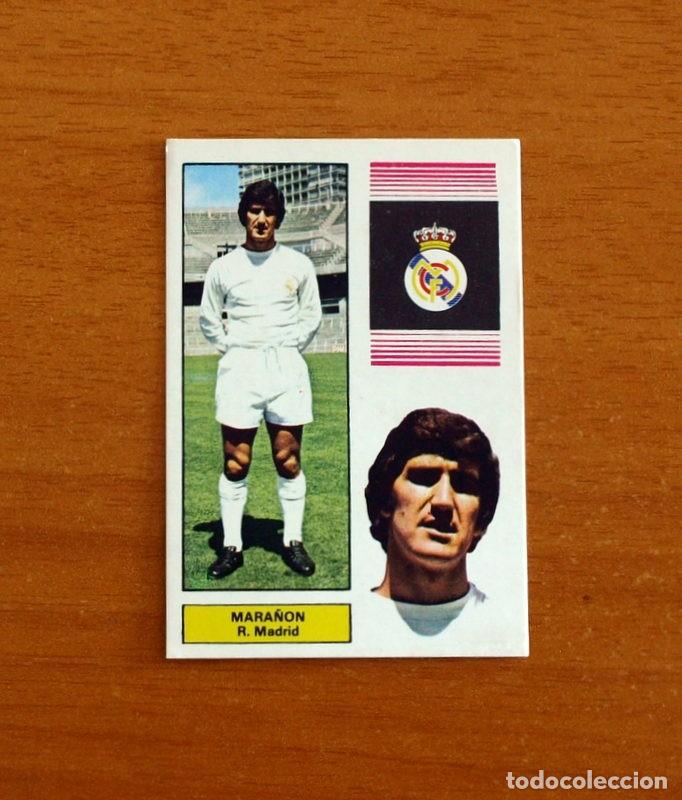 Cromos de f&uacute;tbol: Real Madrid - Mara&ntilde;&oacute;n - Editorial Fher 1974-1975, 74-75 - Nunca pegado