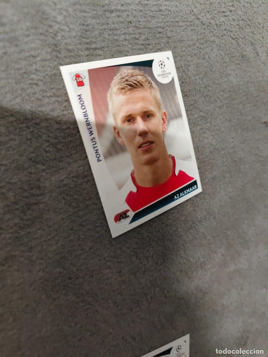 Fu&szlig;ball-Sticker: 510 CHAMPIONS LEAGUE 09 10 PANINI PONTUS WERNBLOOM AZ ALKMAAR 2009 2010 UCL AAA