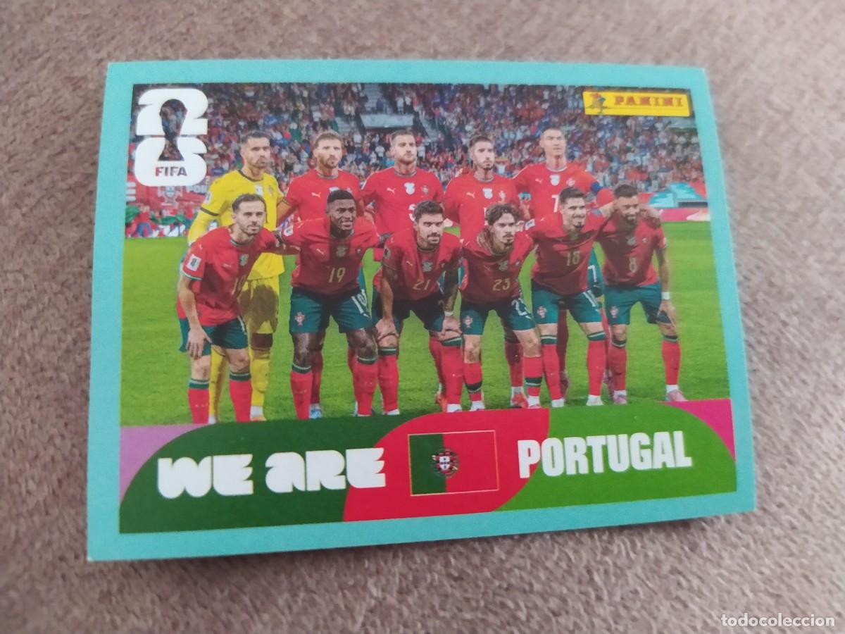 Fu&szlig;ball-Sticker: POR 13 EQUIPO Portugal mundial 2026 panini
