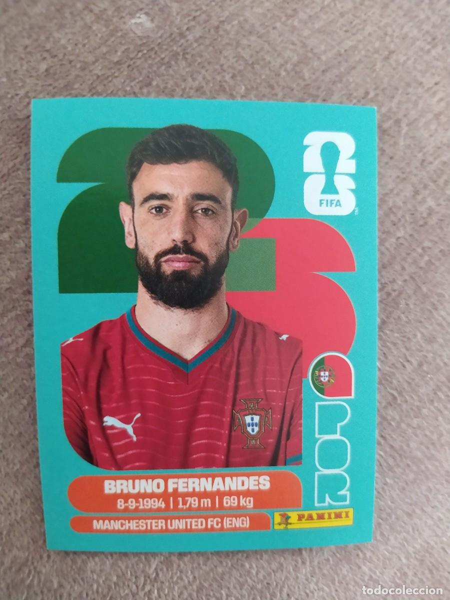 Fu&szlig;ball-Sticker: POR 10 BRUNO FERN&Aacute;NDES Portugal mundial 2026 panini