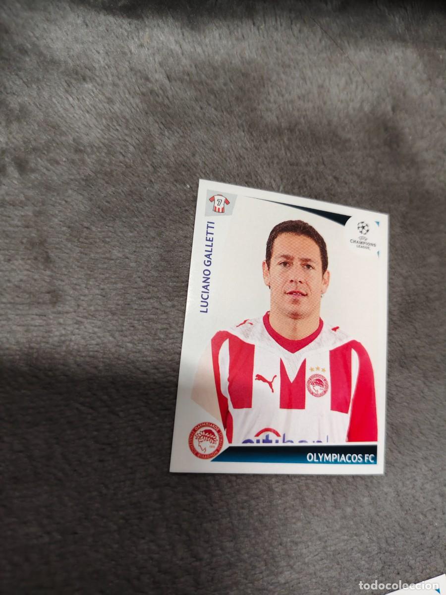Figurine di Calcio: 524 CHAMPIONS LEAGUE 09 10 PANINI LUCIANO GALLETTI OLYMPIACOS FC 2009 2010 UCL AAA