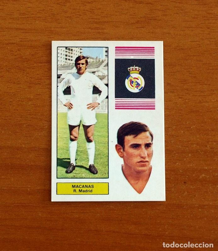 Figurine di Calcio: Real Madrid - Macanas - Editorial Fher 1974-1975, 74-75 - Nunca pegado