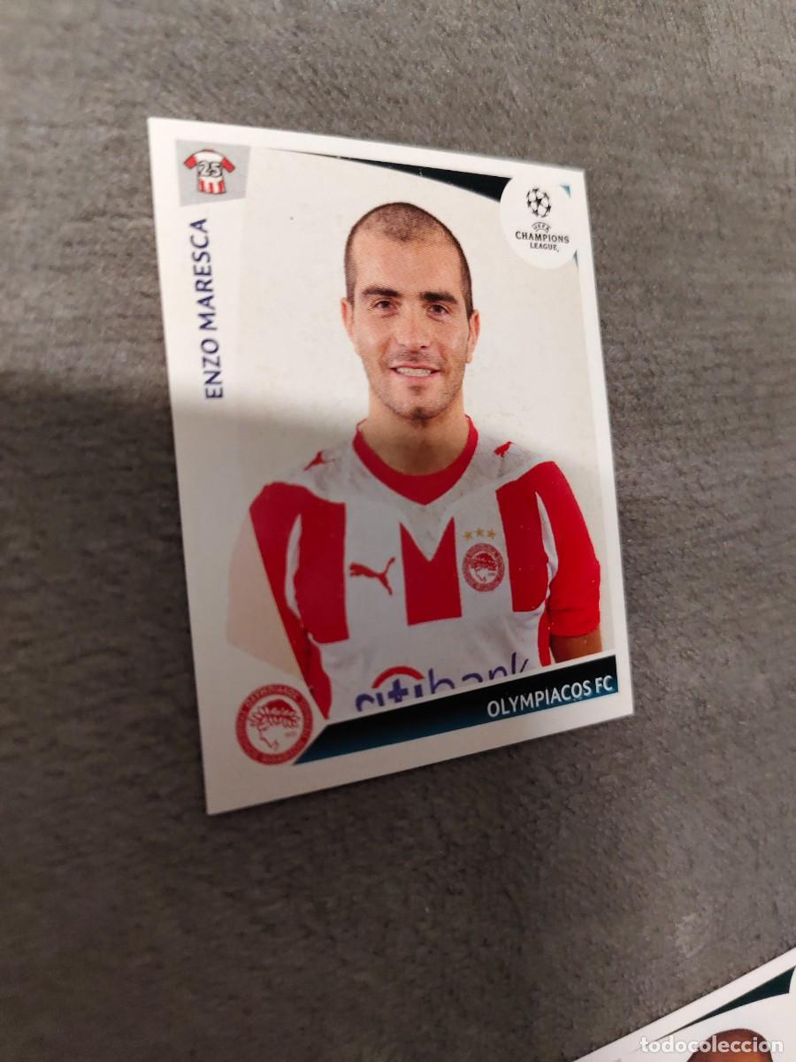 Figurine di Calcio: 527 CHAMPIONS LEAGUE 09 10 PANINI ENZO MARESCA OLYMPIACOS FC 2009 2010 UCL AAA