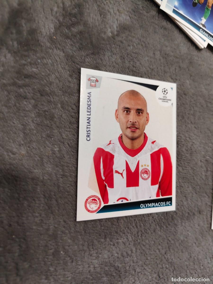Figurine di Calcio: 528 CHAMPIONS LEAGUE 09 10 PANINI CRISTIAN LEDESMA OLYMPIACOS FC 2009 2010 UCL AAA