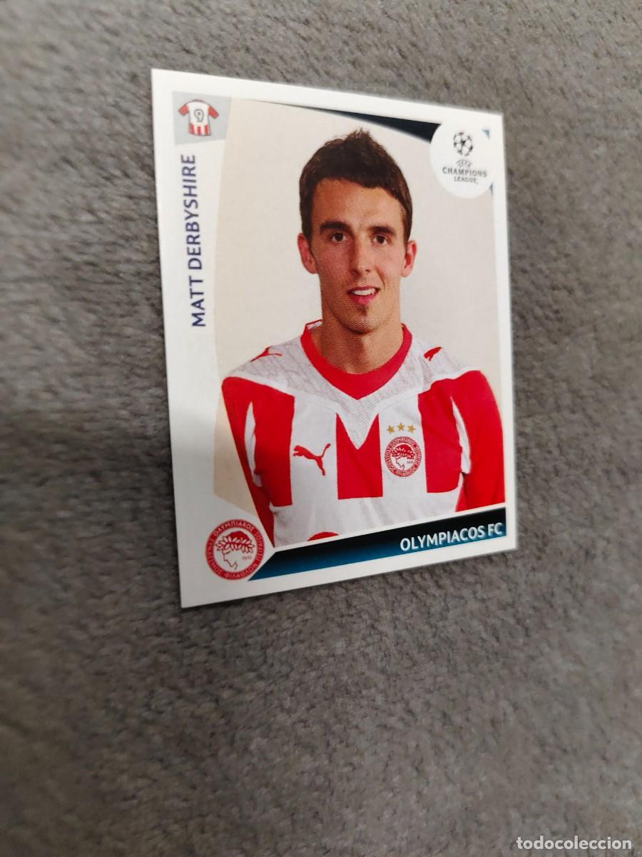 Figurine di Calcio: 530 CHAMPIONS LEAGUE 09 10 PANINI MATT DERBYSHIRE OLYMPIACOS FC 2009 2010 UCL AAA