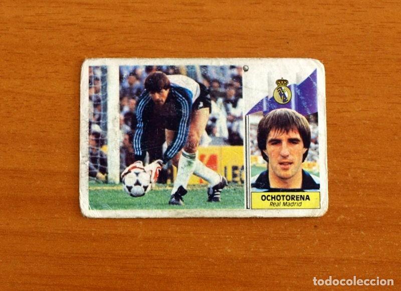 Cromos de Futebol: Real Madrid - Ochotorena - Ediciones Este Liga 1986-1987, 86-87 - Nunca pegado