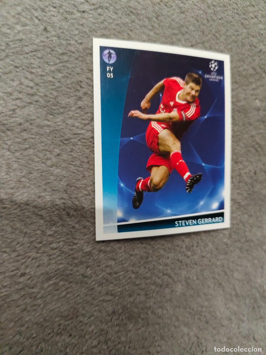 Football Stickers: 555 CHAMPIONS LEAGUE 09 10 PANINI STEVEN GERRARD UEFA CLUB FOOTBALL AWARDS 2009 2010 UCL AAA