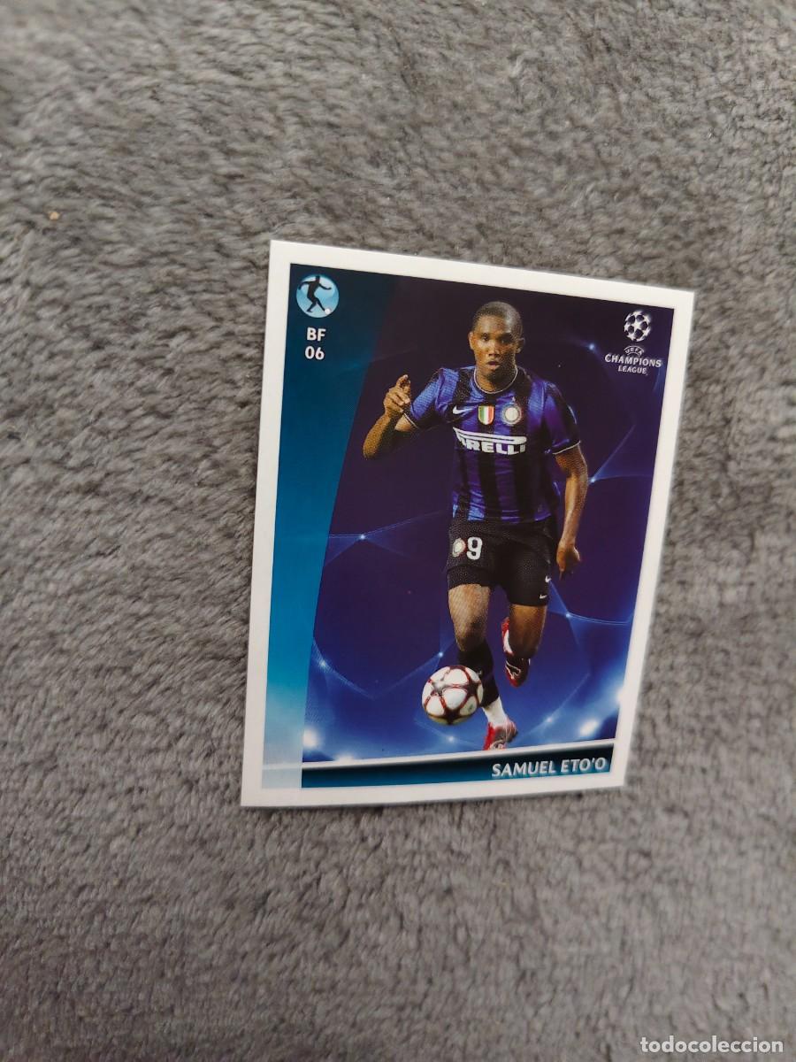 Cartes &agrave; collectionner de Football: 559 CHAMPIONS LEAGUE 09 10 PANINI SAMUEL ETO'O UEFA CLUB FOOTBALL AWARDS 2009 2010 UCL AAA