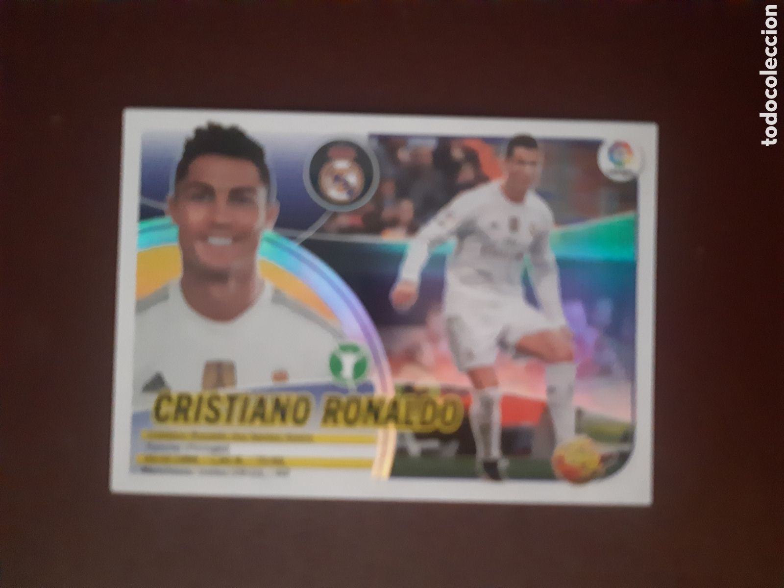 Cartes &agrave; collectionner de Football: Cromo futbol Cristiano Ronaldo Liga Este 1617