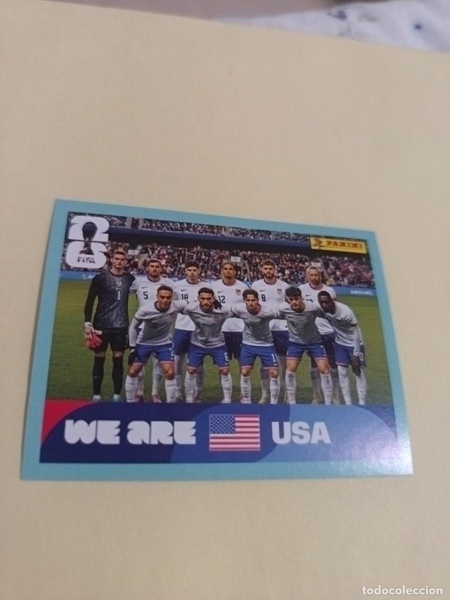 Cromos de f&uacute;tbol: CROMO MUNDIAL 2026 - ESTADOS UNIDOS USA 13