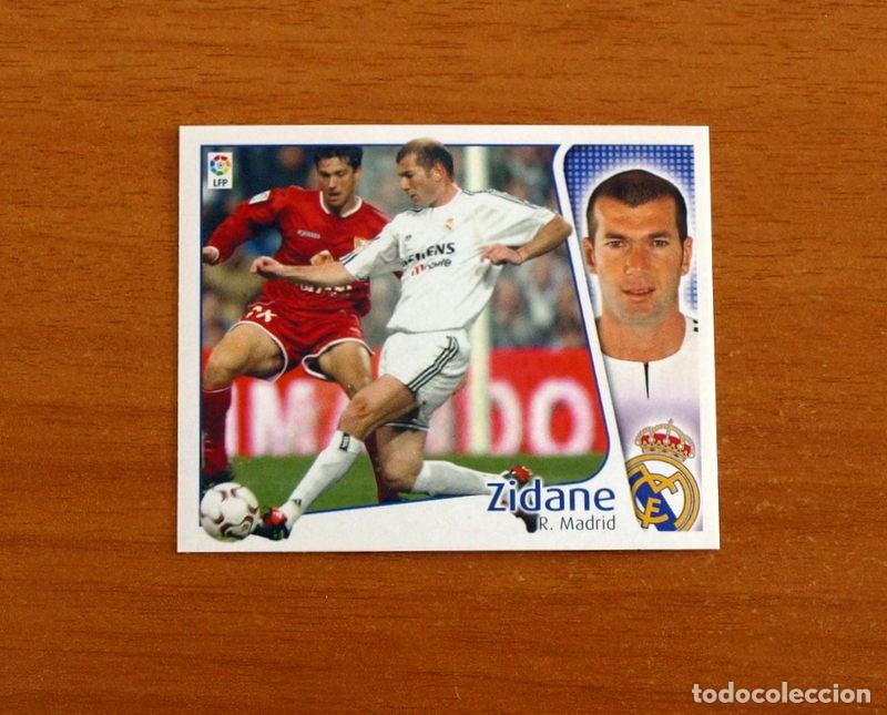 Cromos de Futebol: Real Madrid - Zidane - Ediciones Este Liga 2004-2005, 04-05 - Nunca pegado