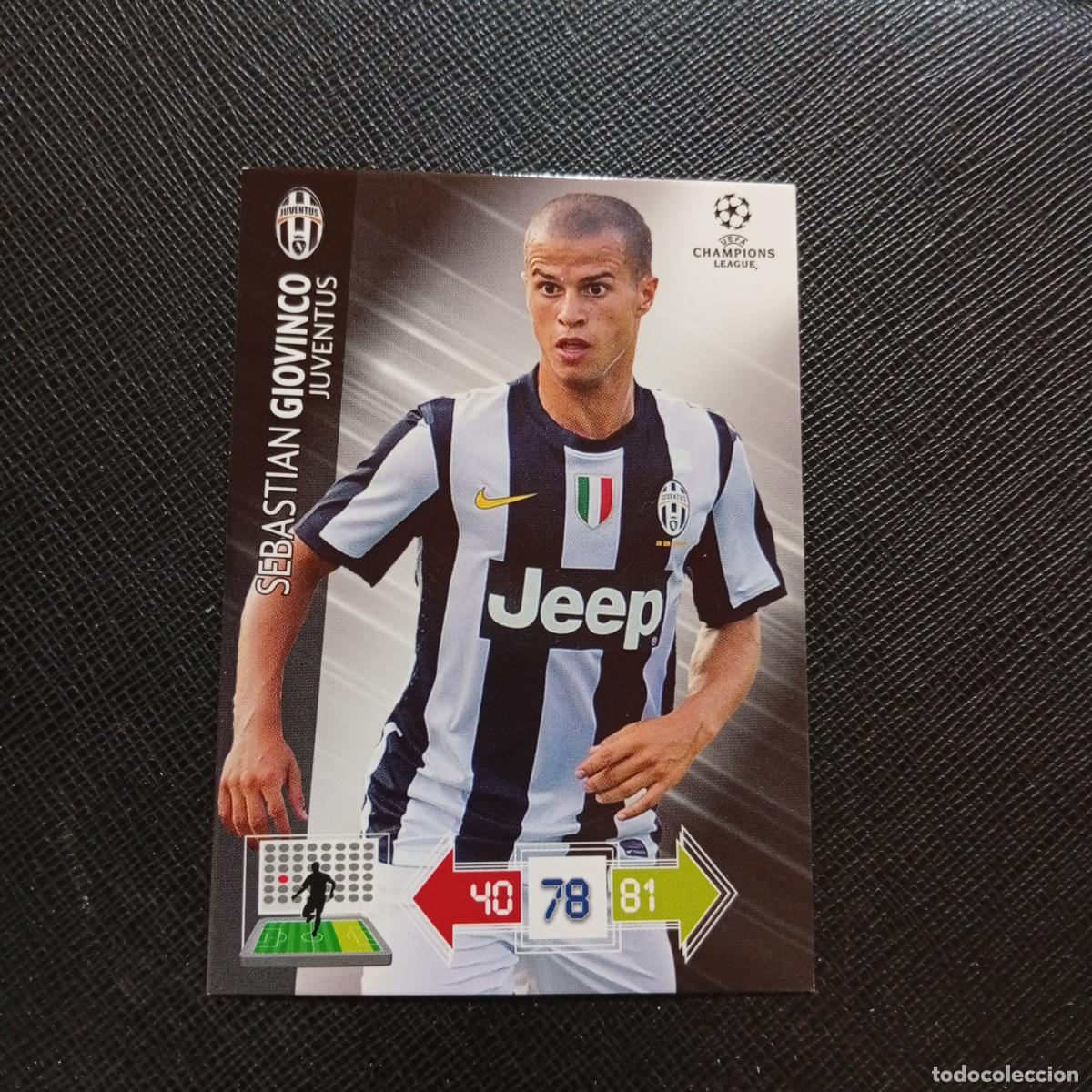 Cromos de Futebol: GIOVINCO JUVENTUS ADRENALYN CHAMPIONS LEAGUE 2012 2013 FUTBOL 12 13 - A207 PG120