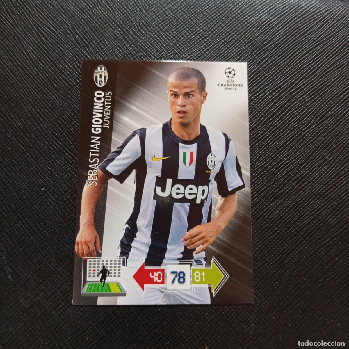 Cromos de Futebol: GIOVINCO JUVENTUS ADRENALYN CHAMPIONS LEAGUE 2012 2013 FUTBOL 12 13 - A207 PG120 B