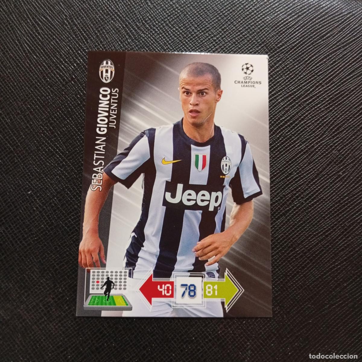 Cromos de Futebol: GIOVINCO JUVENTUS ADRENALYN CHAMPIONS LEAGUE 2012 2013 FUTBOL 12 13 - A207 PG127