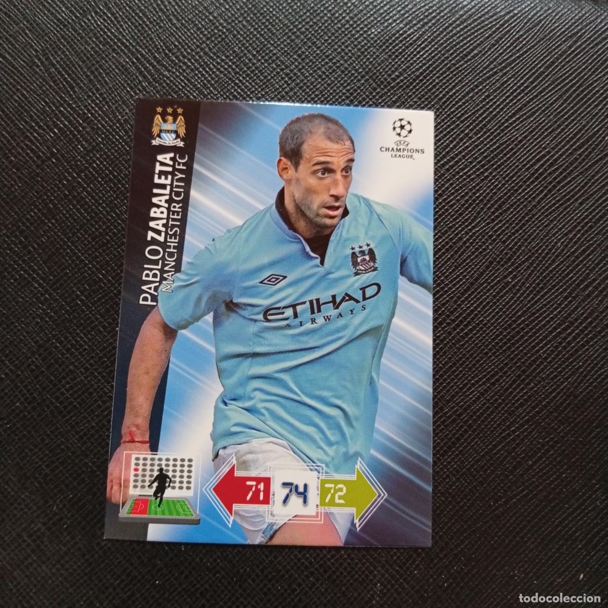Figurine di Calcio: ZABALETA MANCHESTER CITY ADRENALYN CHAMPIONS LEAGUE 2012 2013 FUTBOL 12 13 - A207 PG133