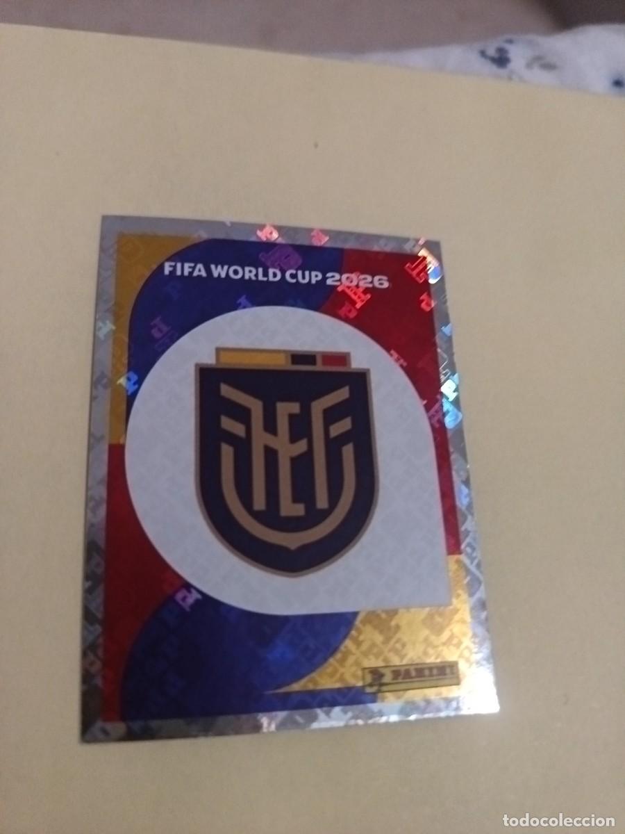 Cromos de f&uacute;tbol: CROMO MUNDIAL 2026 - ECUADOR ECU 1