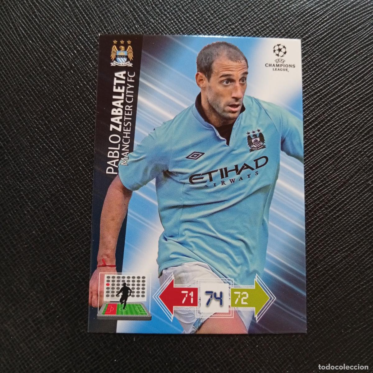 Cromos de f&uacute;tbol: ZABALETA MANCHESTER CITY ADRENALYN CHAMPIONS LEAGUE 2012 2013 FUTBOL 12 13 - A207 PG133 B