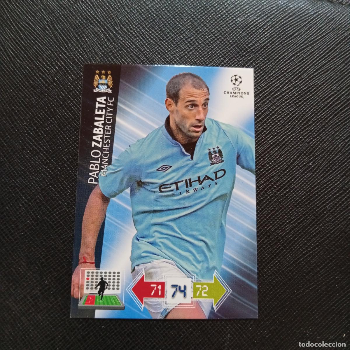 Cromos de f&uacute;tbol: ZABALETA MANCHESTER CITY ADRENALYN CHAMPIONS LEAGUE 2012 2013 FUTBOL 12 13 - A207 PG140