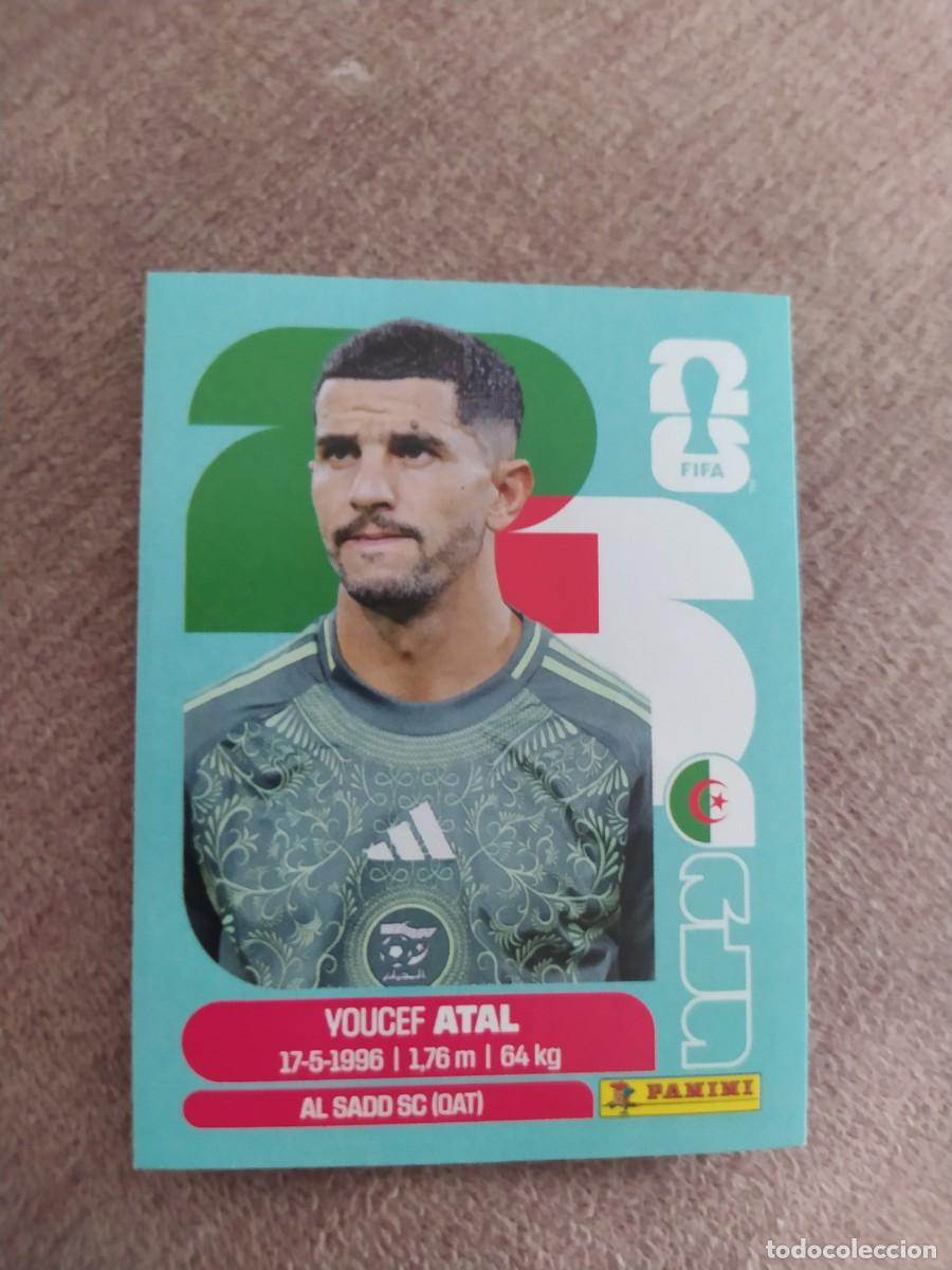 Cromos de f&uacute;tbol: ALG 04 Youcef ATAL 4 Argelia mundial 2026 panini