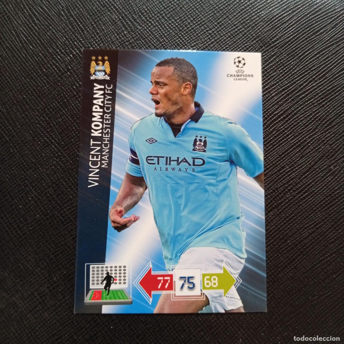 Cromos de f&uacute;tbol: KOMPANY MANCHESTER CITY ADRENALYN CHAMPIONS LEAGUE 2012 2013 FUTBOL 12 13 - A207 PG140 B