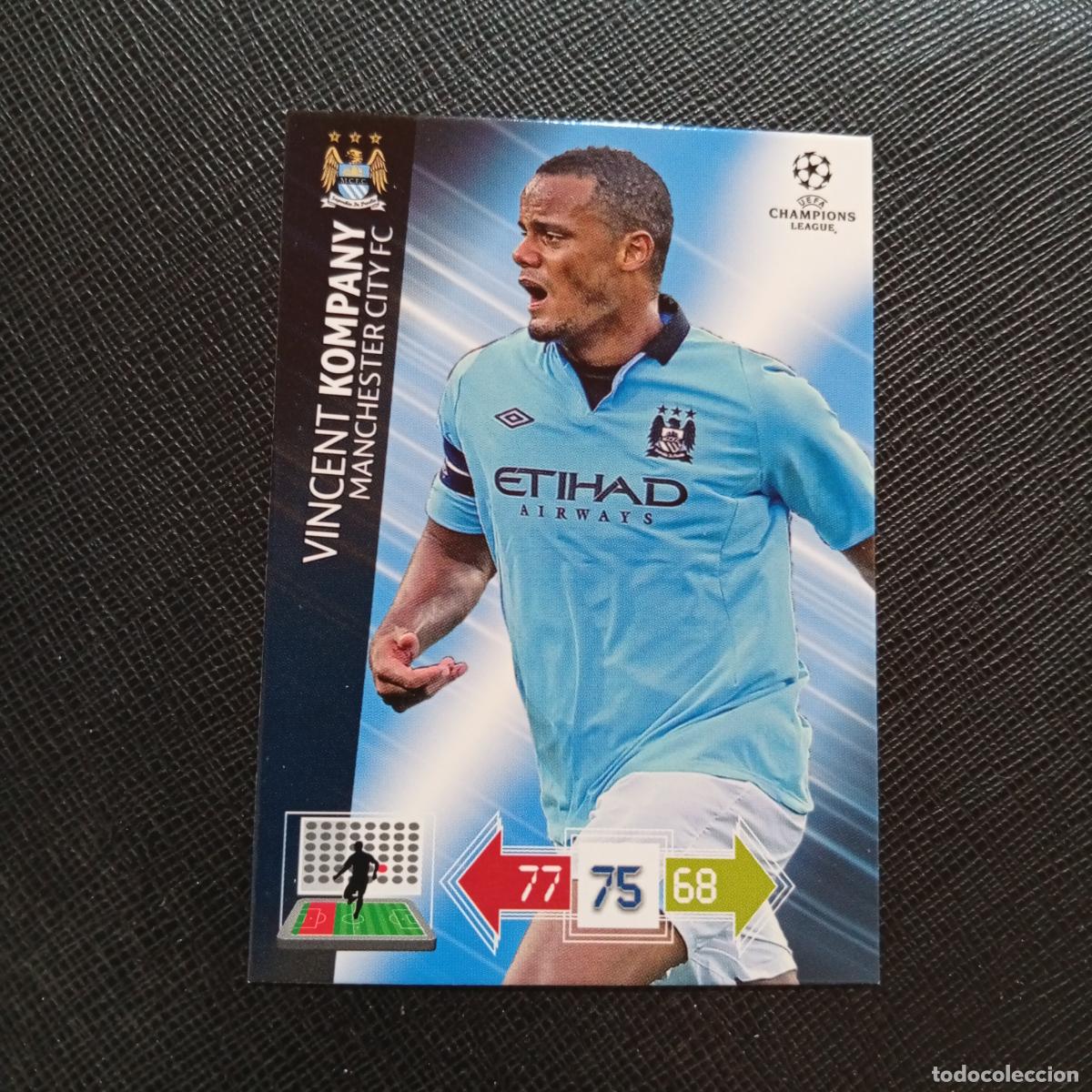 Cromos de f&uacute;tbol: KOMPANY MANCHESTER CITY ADRENALYN CHAMPIONS LEAGUE 2012 2013 FUTBOL 12 13 - A207 PG155