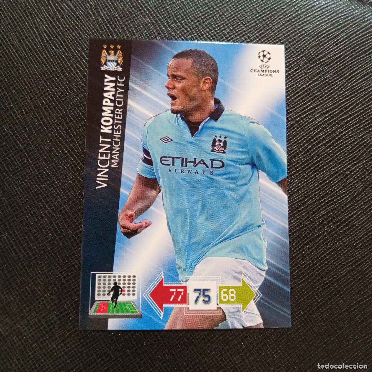 Cromos de f&uacute;tbol: KOMPANY MANCHESTER CITY ADRENALYN CHAMPIONS LEAGUE 2012 2013 FUTBOL 12 13 - A207 PG155 B