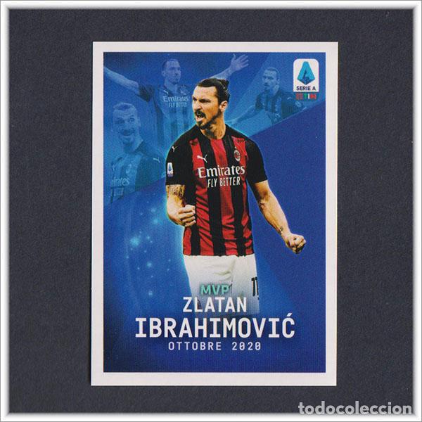 Cromos de f&uacute;tbol: CALCIATORI 2020 2021 20 21 PANINI ZLATAN IBRAHIMOVIC MVP02 MVP2 AC MILAN ITALIA SERIE A ALBUM LIGA
