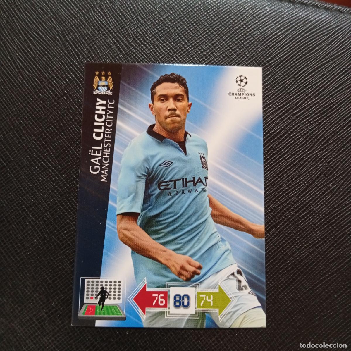 Figurine di Calcio: CLICHY MANCHESTER CITY ADRENALYN CHAMPIONS LEAGUE 2012 2013 FUTBOL 12 13 - A207 PG168