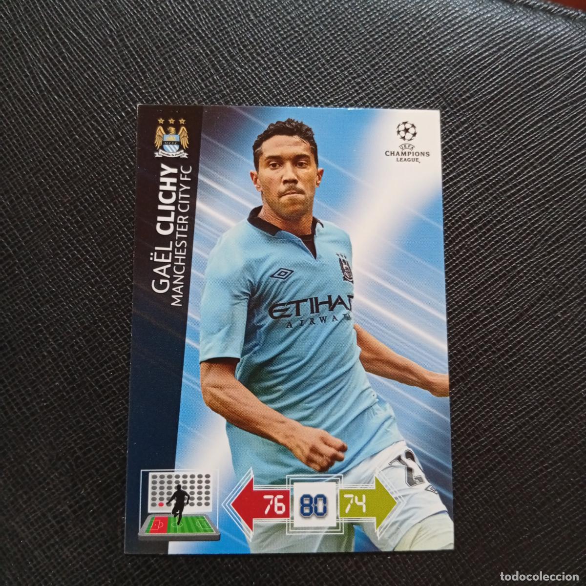 Figurine di Calcio: CLICHY MANCHESTER CITY ADRENALYN CHAMPIONS LEAGUE 2012 2013 FUTBOL 12 13 - A207 PG168 B