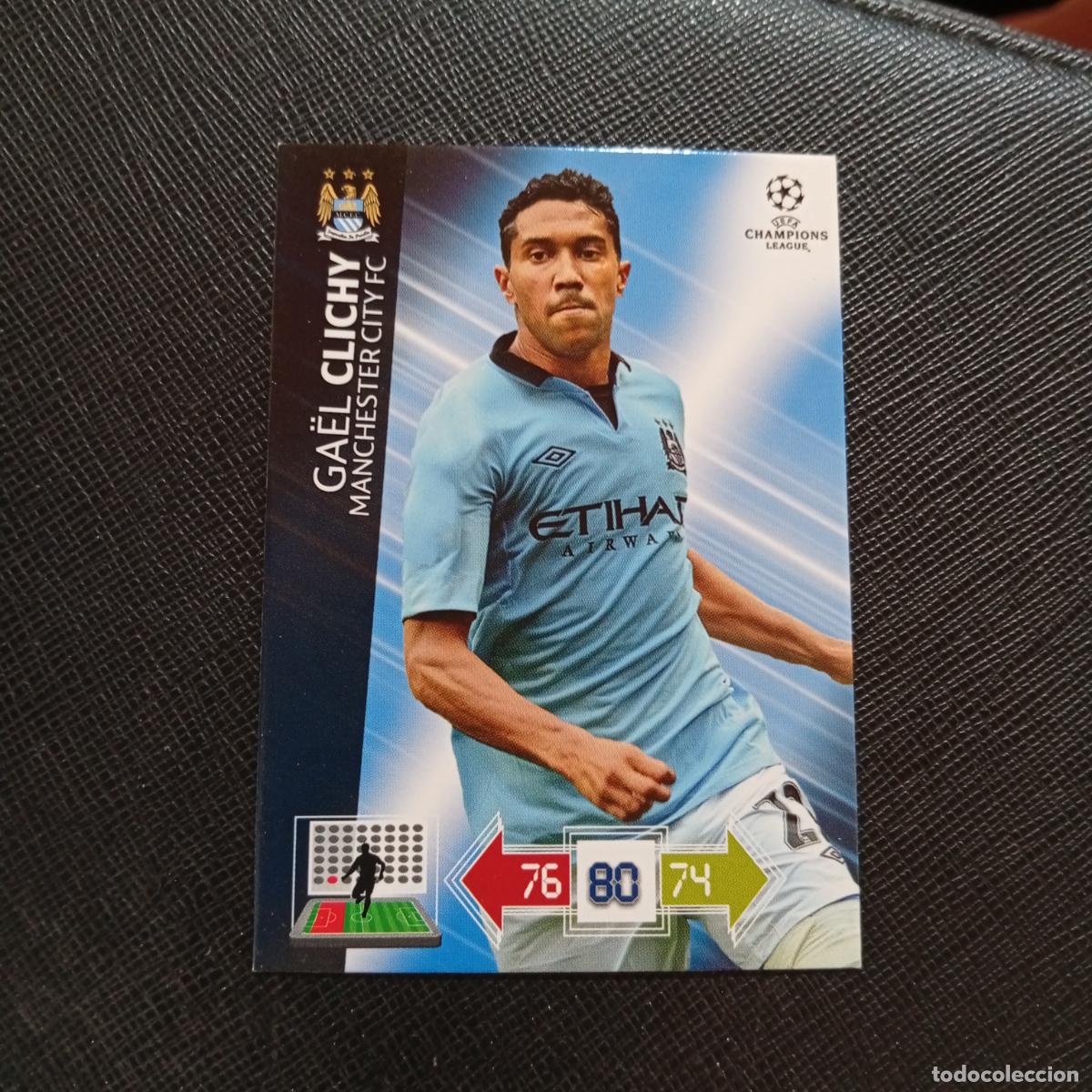 Figurine di Calcio: CLICHY MANCHESTER CITY ADRENALYN CHAMPIONS LEAGUE 2012 2013 FUTBOL 12 13 - A207 PG140