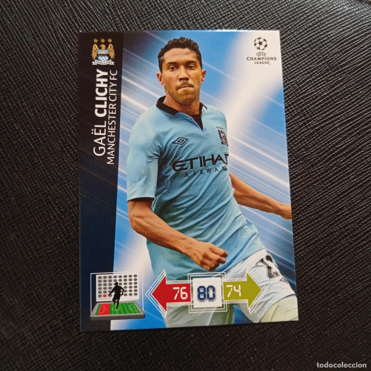 Figurine di Calcio: CLICHY MANCHESTER CITY ADRENALYN CHAMPIONS LEAGUE 2012 2013 FUTBOL 12 13 - A207 PG140 B